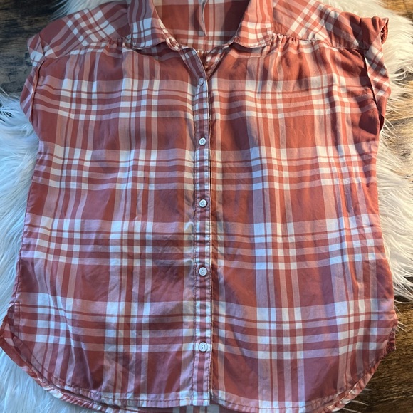 Kuhl short sleeve button up plaid shirt - Picture 14 of 14